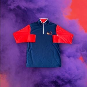 Adult XL NFL Cardinals Team 1/4 Zip Sweatshirt